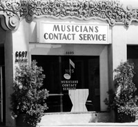 Musician's Contact Office, circa 1973